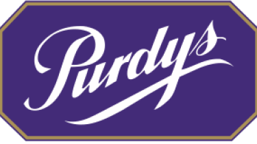 Purdys Chocolates Purple Graphic